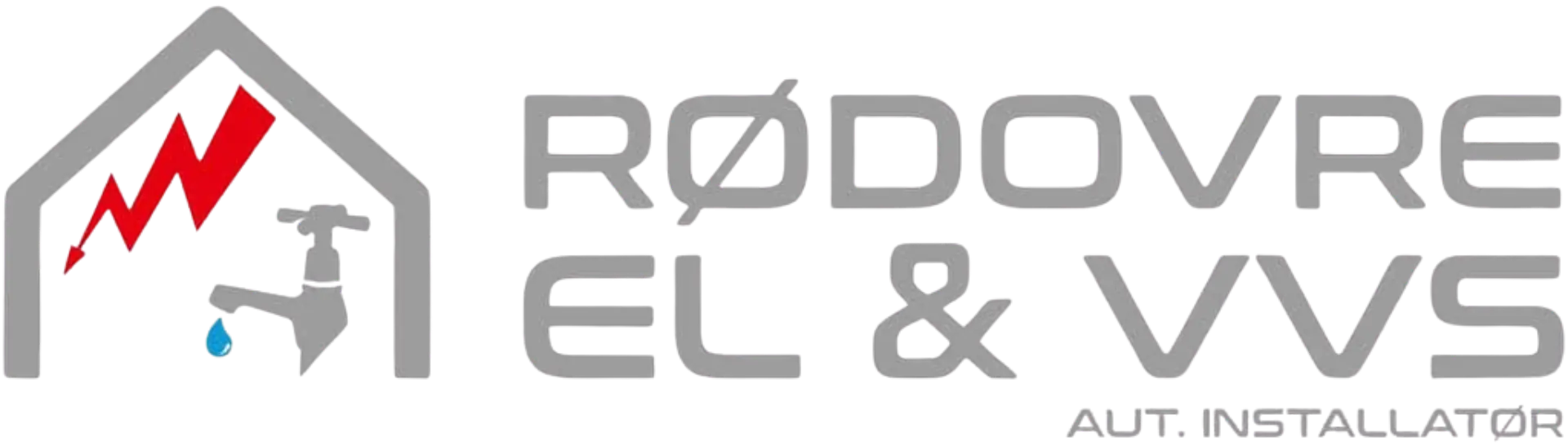 Rødovre El & VVS ApS logo med værktøj og rør.